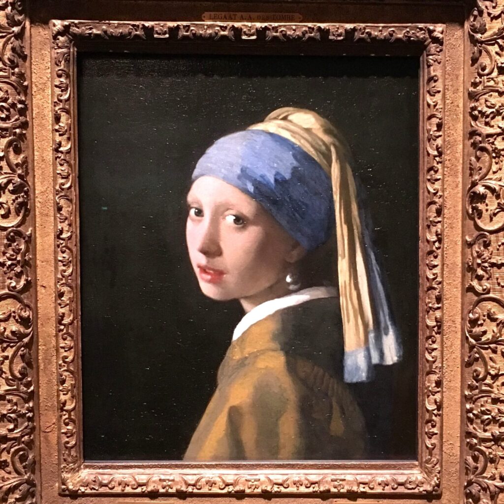 オランダ　デンハーグ　マウリッツハイス美術館　フェルメールの名画　真珠の耳飾りの少女
